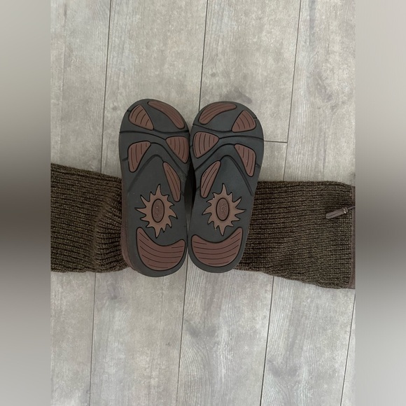 UGG Suburb Crochet Knit Slouch Suede Boots women’s size 8 - Picture 10 of 16